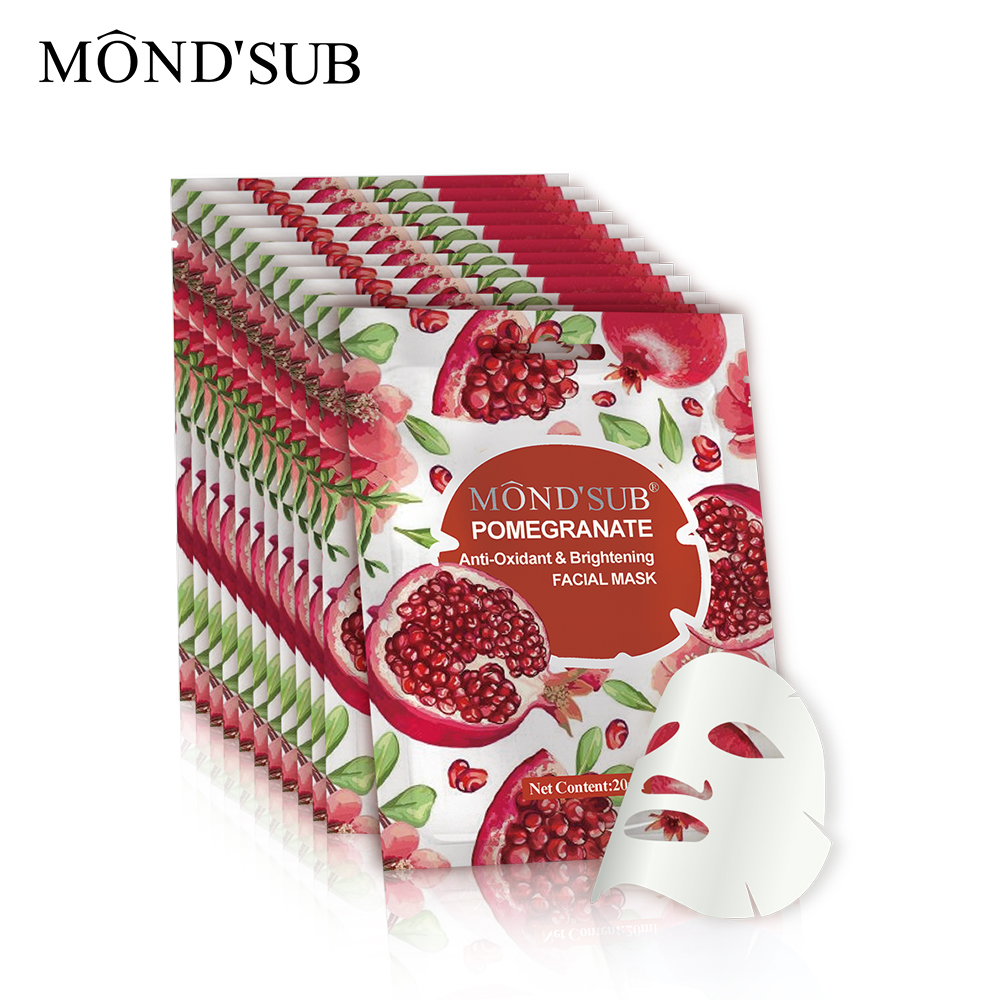 紅石榴補水亮膚面膜-主圖2